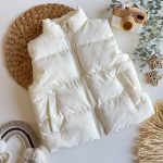 Unisex Krem Su Geçirmez Şişme Yelek