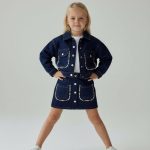 3 lü Nakışlı Denim Takım