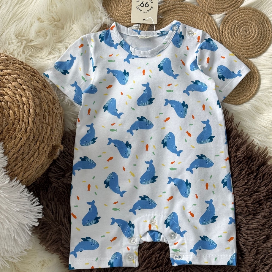 Emirrkids_1bec34062d013e8f67d4ef3ada7b591c Erkek Bebek Tulum Balık Desenli - Görsel 1