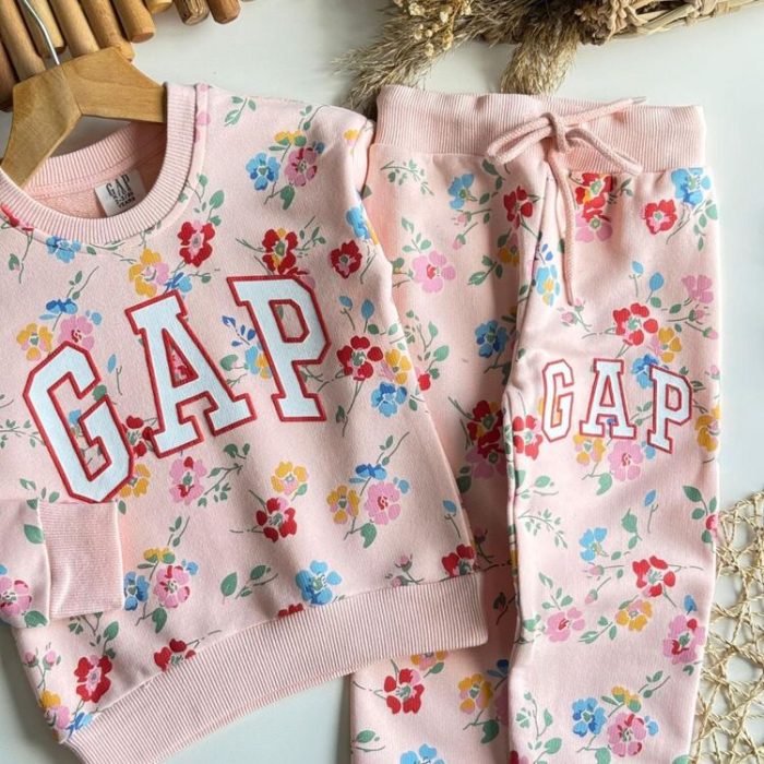 Pembe Çiçekli Gap Takım - Görsel 2