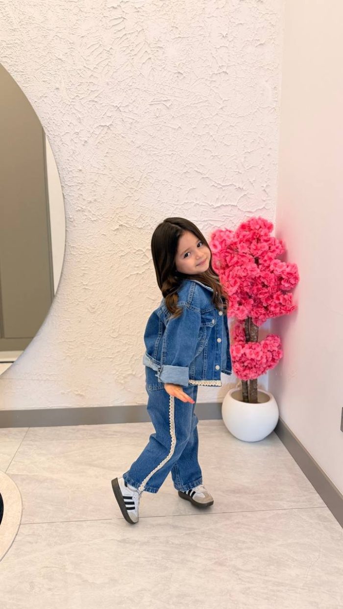 Dantelli Denim 2li Takım - Görsel 3