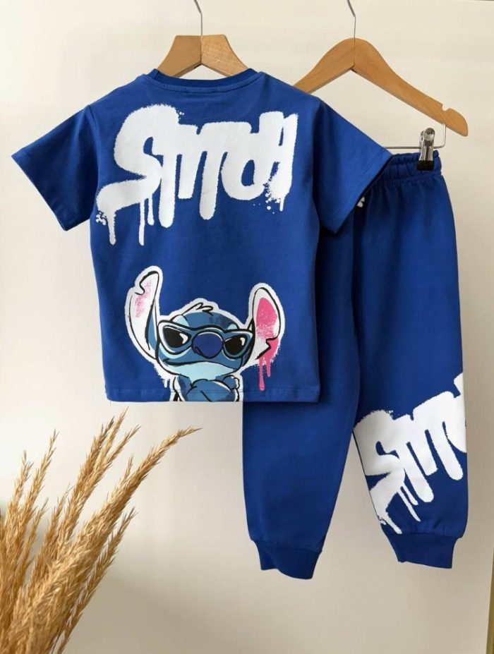Stich Mavi Eşofman Takım - Görsel 2