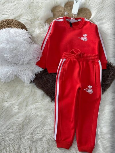 Unisex Kırmızı Takım(3 iplik şardonlu)