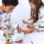 Yıkanabilir Pijama Takımı (6lı Boyama Kalemi Hediyeli)