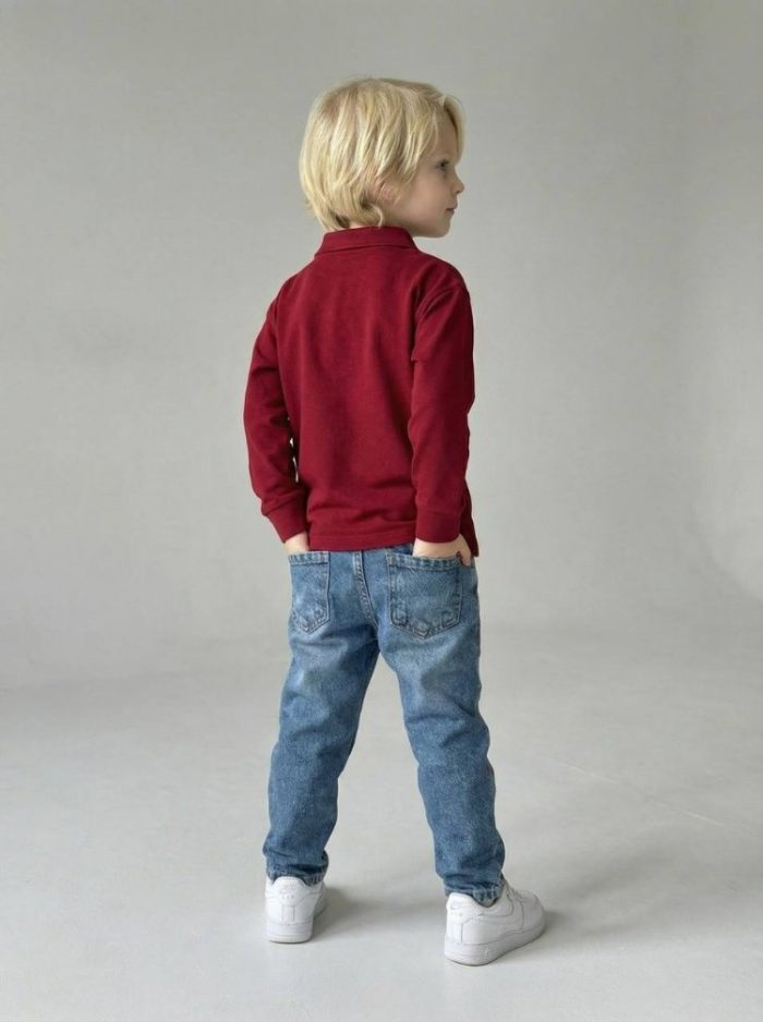 Bordo Pantolon Takım - Görsel 3